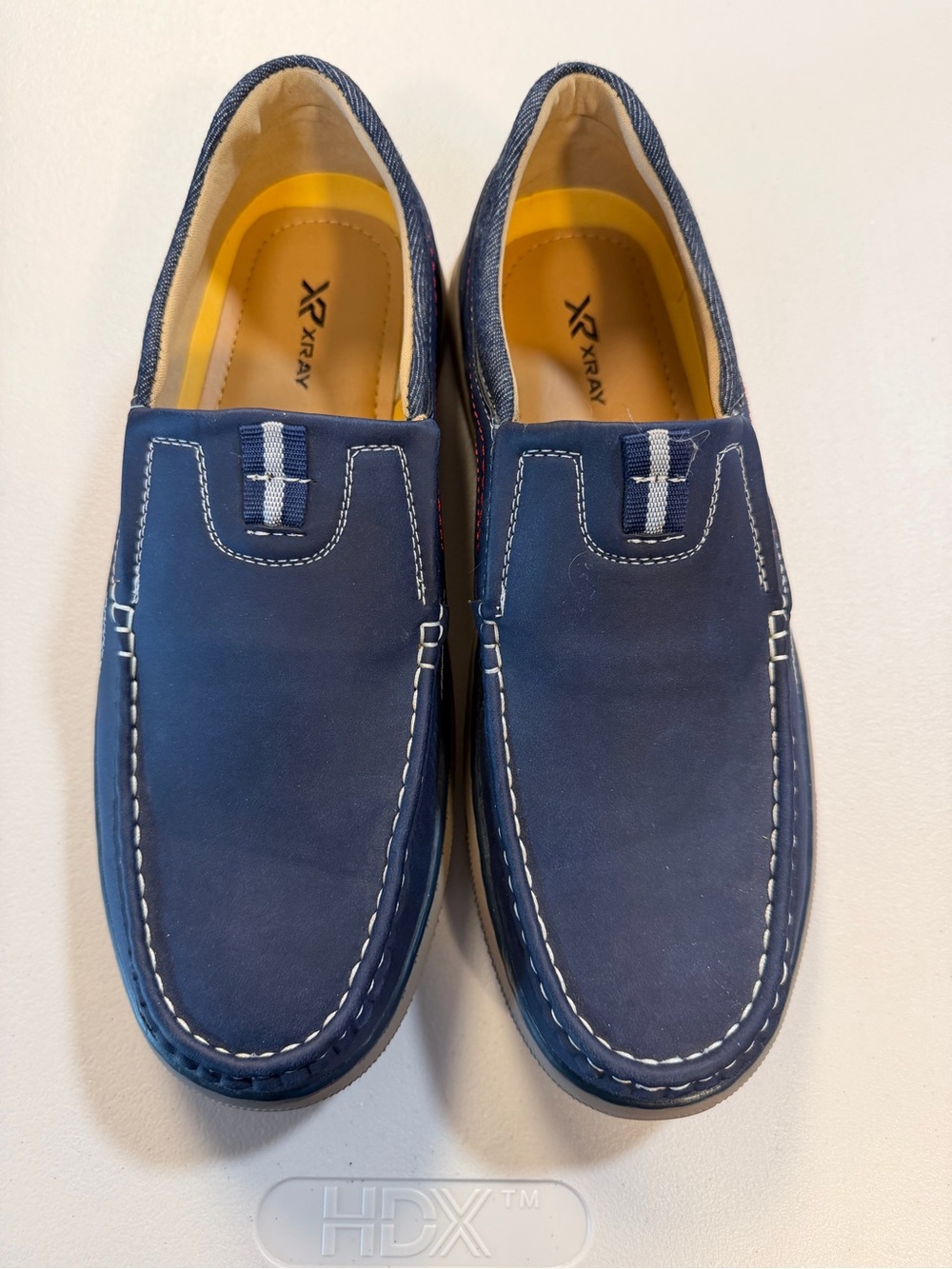 XRAY Men’s Navy Slip-On Casual Loafers